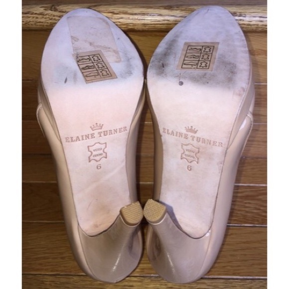 NIB 6 ELAINE TURNER Platform Pumps FAYE Stilettos - Picture 6 of 8